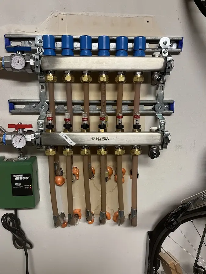 Plumber performing Leak Detection at a residential property in Somerset