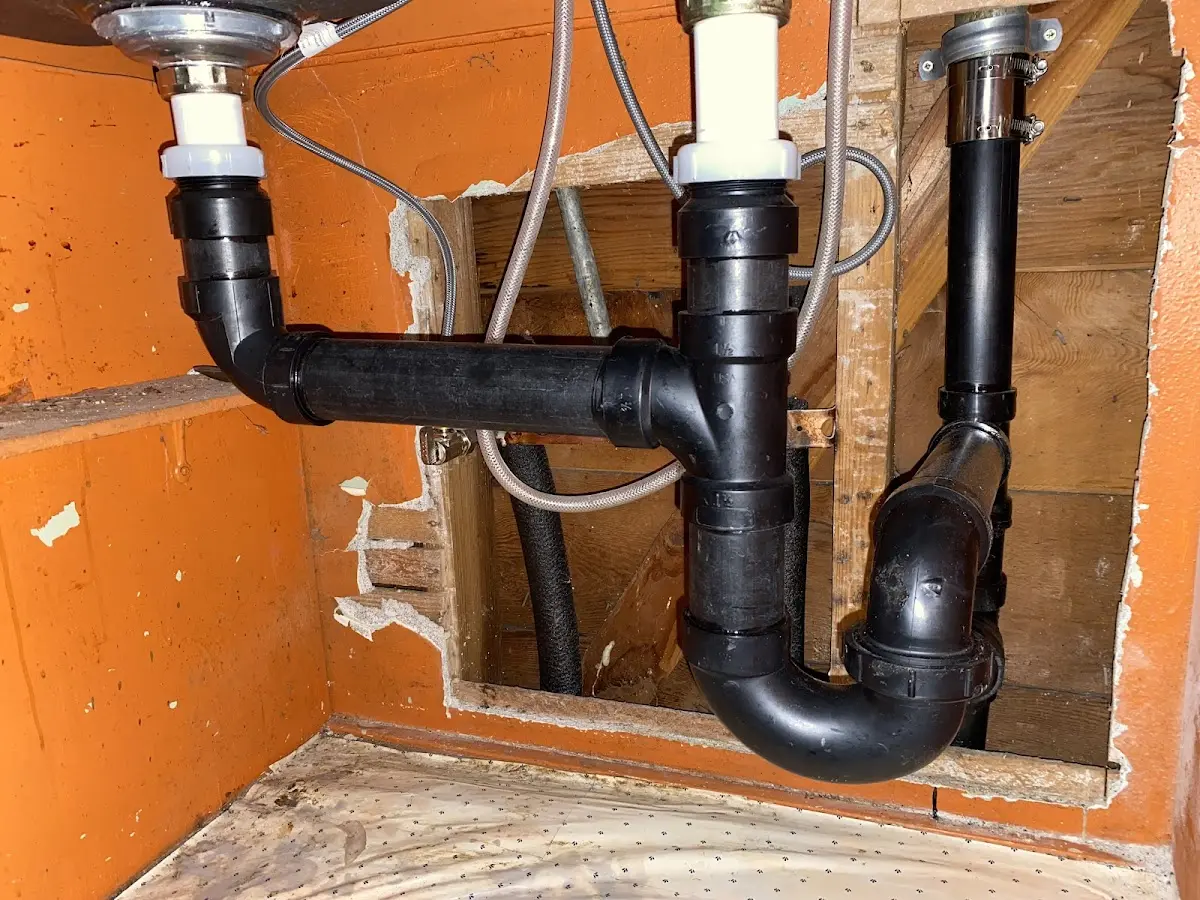 Professional Repiping Services equipment and tools on the job in Somerset